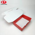 Red Colour Mailing Shipping Packaging Box With Handle