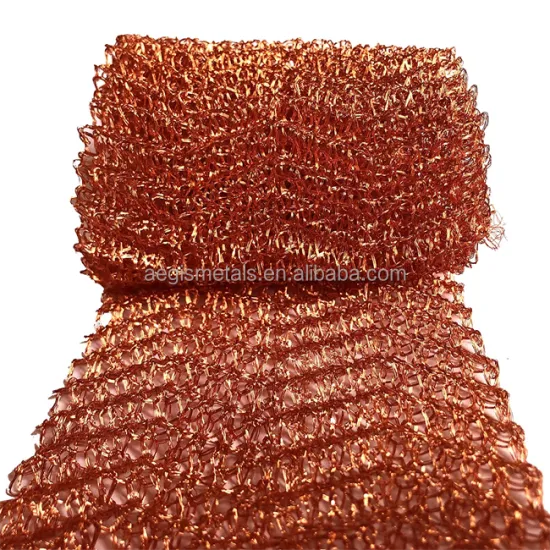 Copper Mesh Pest Control - Pure Copper Knitted Wire Mesh for Distilling (5''X20 FT)