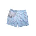 Summer Swim Custom Print Stretch Men's Beach Shorts