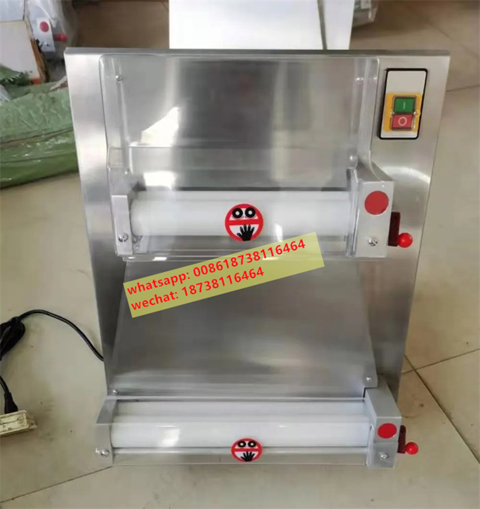 Automatic Pizza Crust Press Machine - Dough Sheeter for Round Shaped Pizza Base