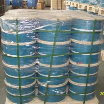 Steel wire ropes for industrial machinery