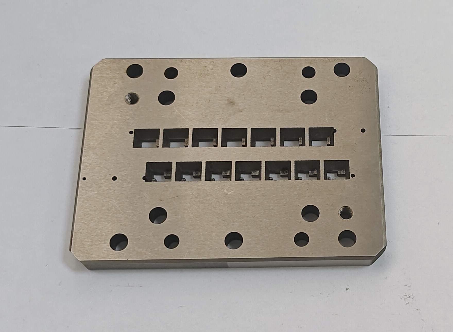 Stamping metal template