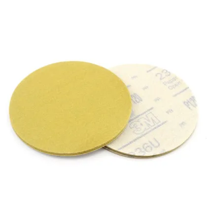 3M 236U 125mm Aluminum Oxide Sanding Discs for Wood and Metal Polishing
