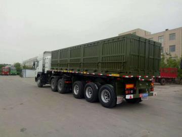 Most Popular 40Ton 50Ton Side Tipper 3Axles