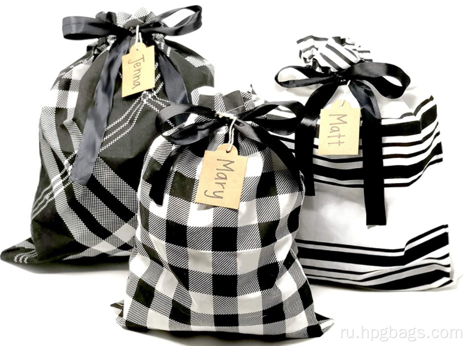 Eco Friendly Shinkstring Cotton Gift Sacds