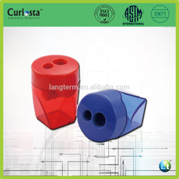 shape two holes plastic Pencil Sharpener