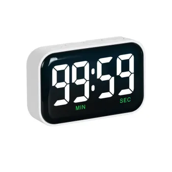 LED Large Screen Electronic Pomodoro Timer - Magnetic Kitchen Countdown Reminder