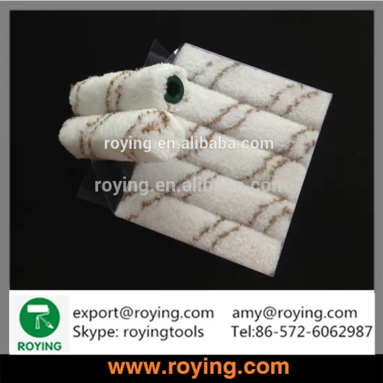 ROYING mini foam paint roller epoxy paint roller non drip paint brush