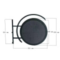 P4mm Outdoor LED Advertising Boards Sign Circle Circle Logo