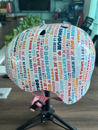 girls Decals Motorcycle Biker Cool helmet Sticker