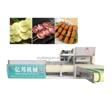 Yibang Automatische Kebab -Spießmaschine für Fleischspieße und Holzstangen