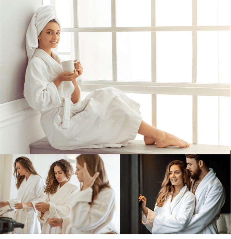 Soft Bamboo Bathrobe 