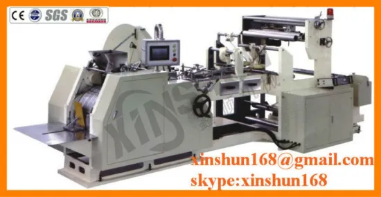 2015 NEW full automatic food paper bag making machine