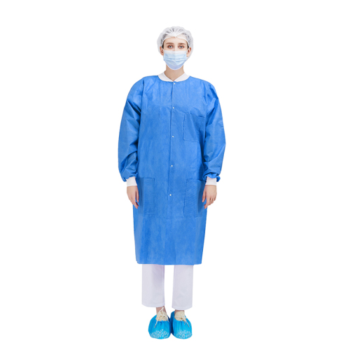 Disposable medical lab coat SMS coats