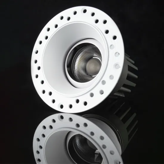 12W Square Round Optional Trimless Adjustable LED Downlight