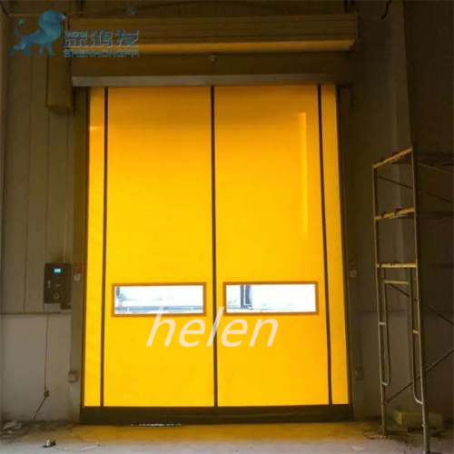 الباب الصناعي PVC Zip Fast Door