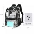 WYCY Clear Backpack Heavy PVC Transparent Bag