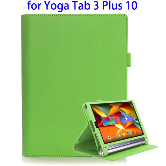 Armband Litchi Texture Leather Back Cover for Lenovo Yoga Tab 3 Plus 10