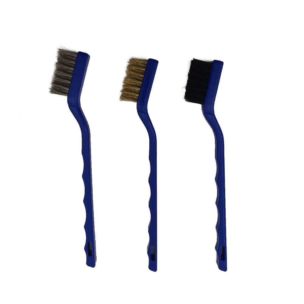 Nylon Brass Stainless Steel Wire Brush Set