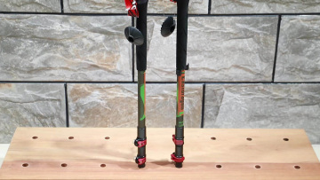 Hızlı Kilit Slip Olmayan Trekking Pole Bastonlar