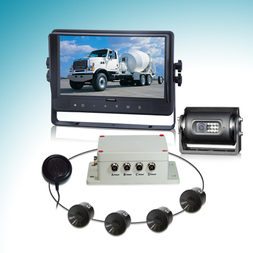 Parking Sensor System with 9-Inch LCD Digital Monitor