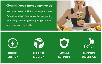 OEM/ODM Super Greens Powder Juice Superfood Digestive Enzyme