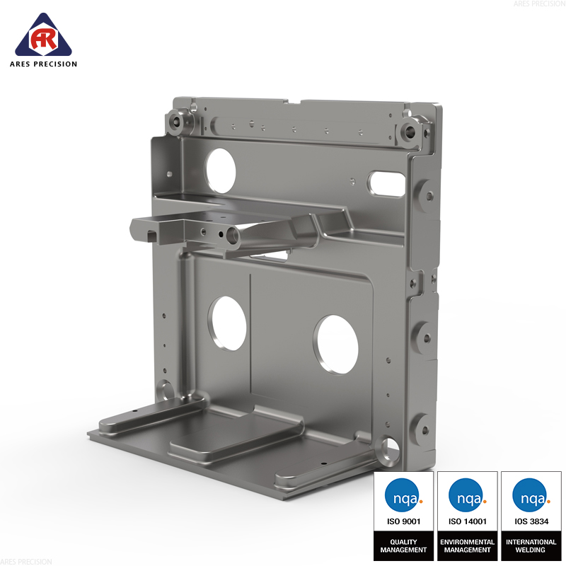 Tintasugaras nyomtató baseplate-CNC megmunkálási rész