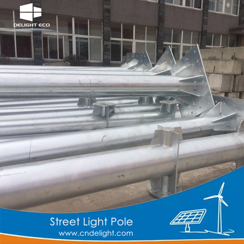 DELIGHT Wind Solar Hybrid Backyard Light Pole