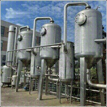 Triple effect evaporator solution