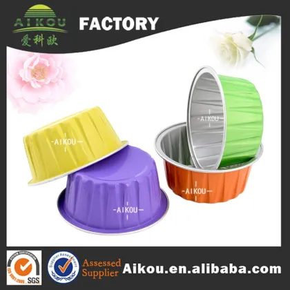 Disposable ice cream and cupcake baking cups