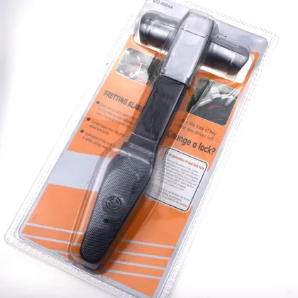 Universal Car Security Lock - Anti-Theft Steering Wheel Lock Alarm