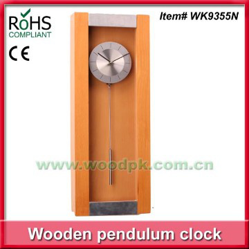 22x60cm Woodpecker modern design wooden pendulum wall clock cheap