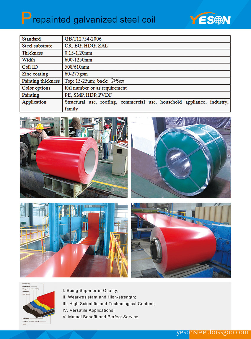 Prepainted Galvanized Steel Coil