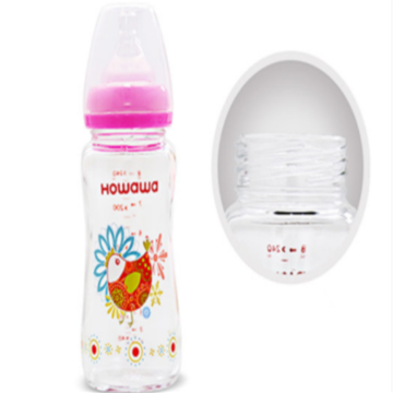 Infant Glass Wide Neck Botol Susu Perawatan 8oz