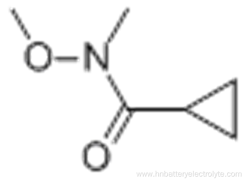 Cyclopropanecarboxamide, N-methoxy-N-methyl CAS 147356-78-3