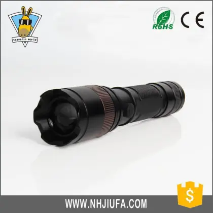 High quality B2B rechargeable flashlight blue point