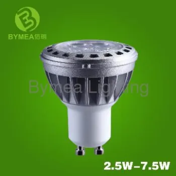NEW CE&RoHS qualified 7.5w LED spot light LED reflector GU10 HP Cree