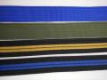 Mörk blå 9 krok raderna mönster PP sadelgjord PP mönster band