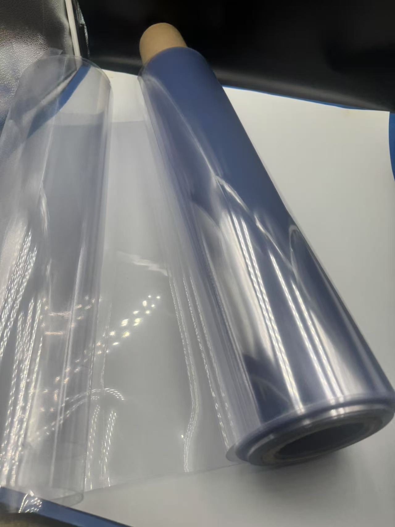 PVC film transparent costmatic packaging
