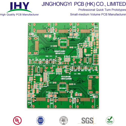 Double Sided Fr4 Circuit Board PCB Prototype and PCB Aassembly Service