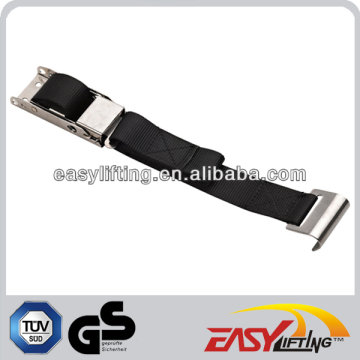 Stainless Steel Overcenter Buckle Flat Hook Strap