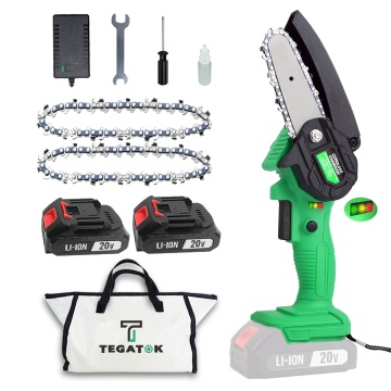 Best Selling 20V Li-ion Battery 100mm/4in Mini Cordless Chainsaw