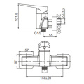 Athens Shower Mixer Damezrandin