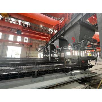 Veículo de classificação de material eficiente para uso industrial