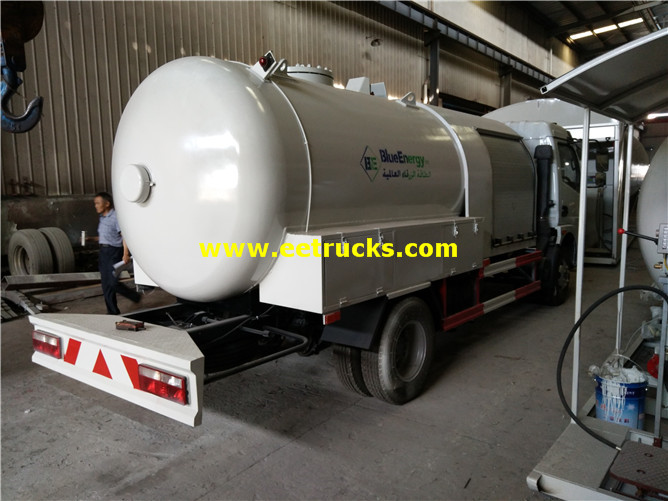 LPG Dispensing Tanker Truck