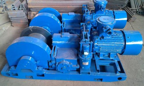 underground mining Two-speed prop-pulling winch,draw hoist prop pull hoist