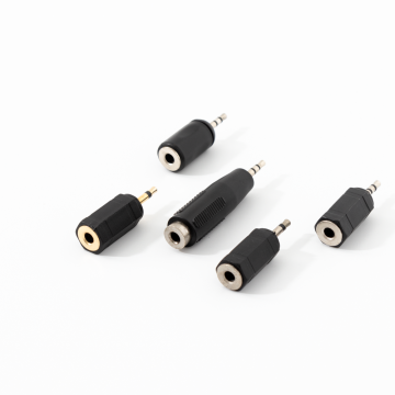 2.5mm Male Plug to 3.5mm Mono Jack Adapter