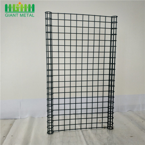 Giant Braided Welded Metal Double Circle Fence