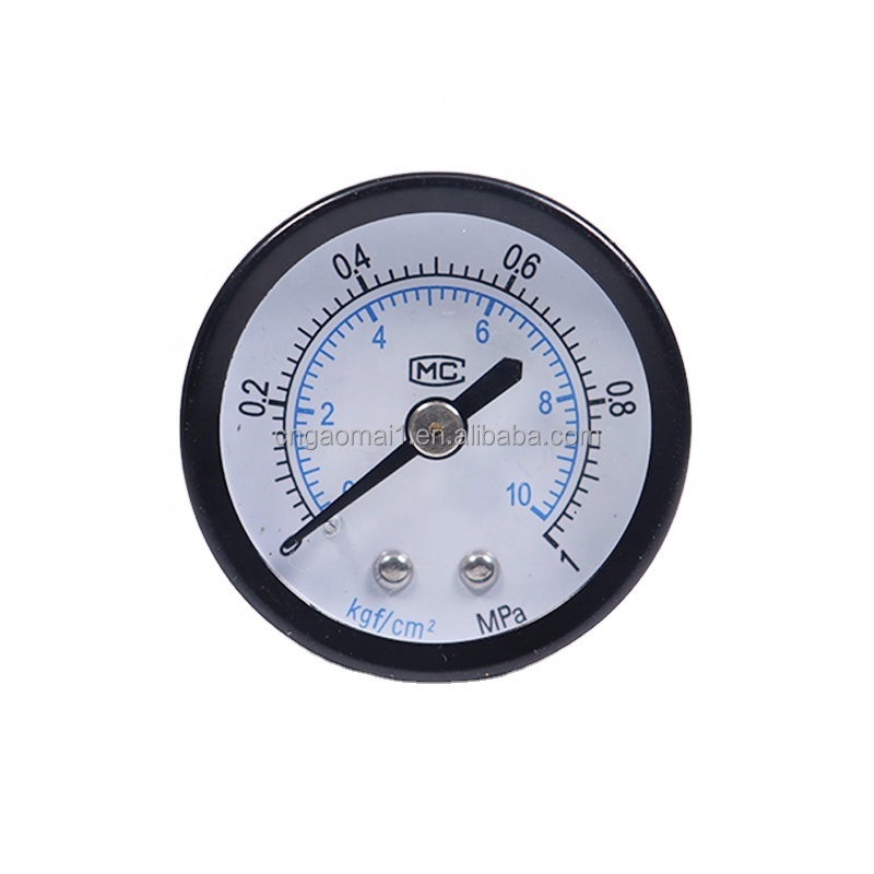 Y20-100 Iron Manometer & Phenolic Resin Hydraulic Pressure Gauge