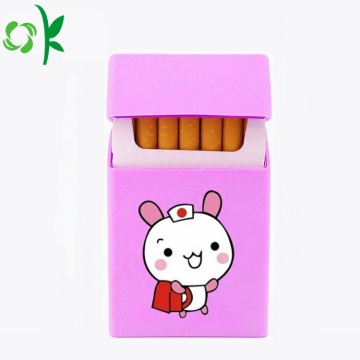 Cute Animal Printing Silicone Cigarette Case for Travel